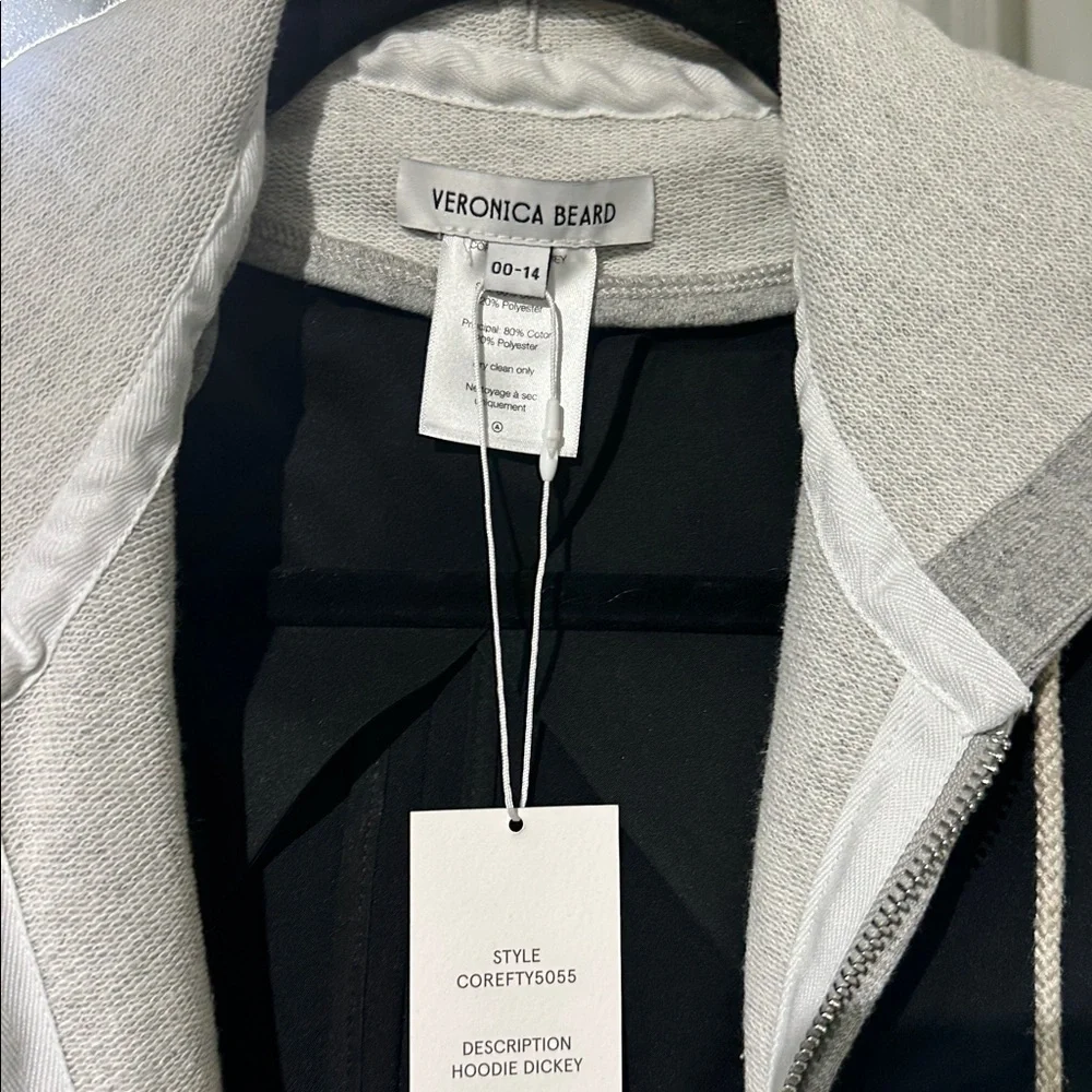 Veronica beard scuba jacket with hoodie Dickey - Picture 11 of 13